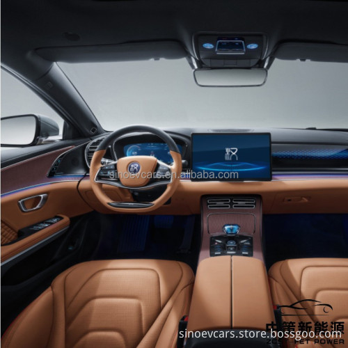 2022 BYD HAN DM-I Auto elettrica ad alta tecnologia ibrida 5 sedili Ibridi Auto elettrica Autorizzazione a lungo raggio di crociera veicolo elettrico